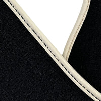 Black Floor Mats For Mercedes-Benz SL-Class R129 (1989-2001) ER56 Design - AutoWin