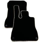 Black Floor Mats For Mercedes-Benz SL-Class R231 (2012-2022) Beige Trim - AutoWin