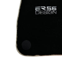 Black Floor Mats For Mercedes-Benz SL-Class R232 (2022-2023) ER56 Design - AutoWin