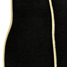 Black Floor Mats For Mercedes-Benz SLK-Class R170 (2000-2004) Beige Trim - AutoWin