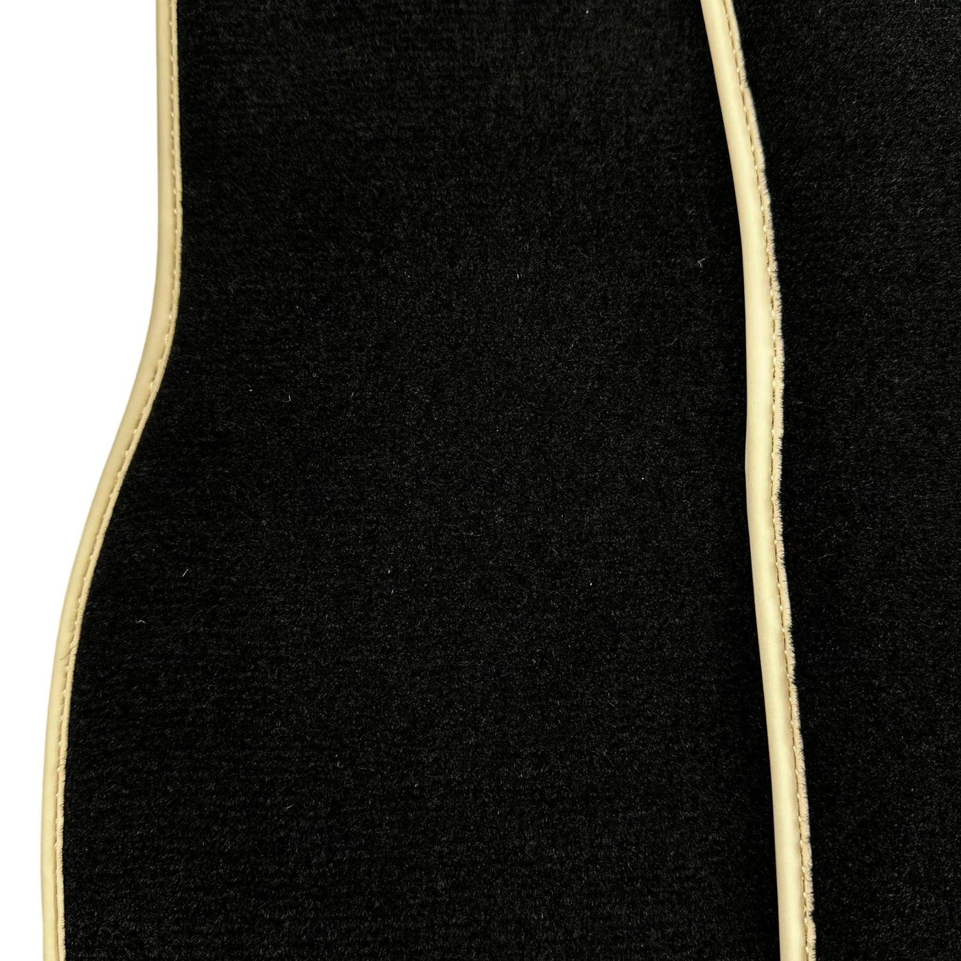 Black Floor Mats For Mercedes-Benz SLK-Class R172 (2011-2023) Beige Trim - AutoWin