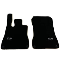 Black Floor Mats For Mercedes-Benz SLK-Class R172 (2011-2023) ER56 Design - AutoWin