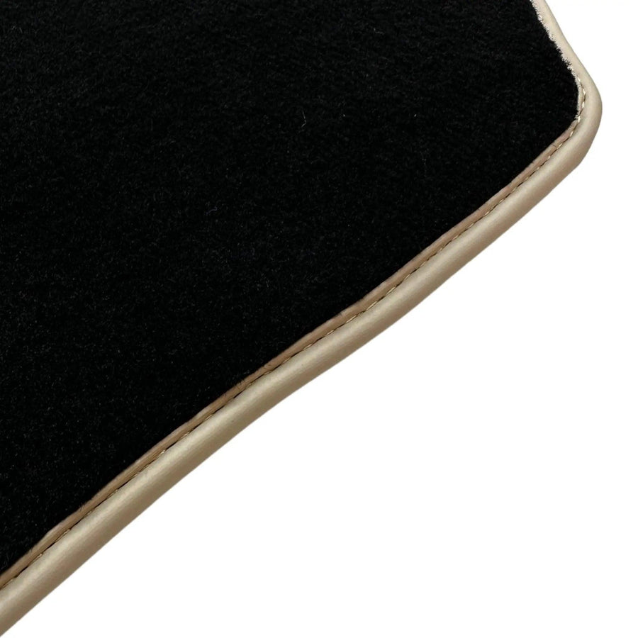 Black Floor Mats For Mercedes-Benz SLK-Class R172 (2011-2023) ER56 Design - AutoWin