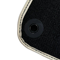 Black Floor Mats For Mercedes-Benz SLK-Class R172 (2011-2023) ER56 Design - AutoWin