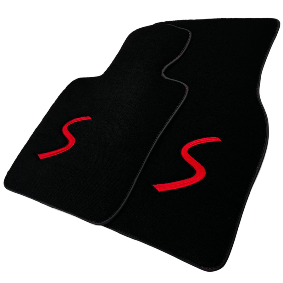 Black Floor Mats for Mini Clubman R55 (2007-2015) - AutoWin