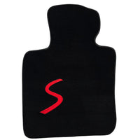 Black Floor Mats for Mini Cooper F56 (2013-2022) - AutoWin