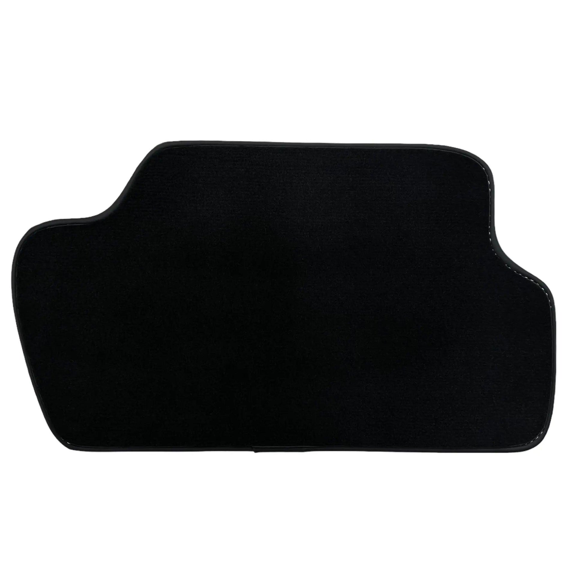 Black Floor Mats for Mini Cooper F56 (2013-2022) with Leather - AutoWin