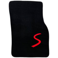 Black Floor Mats for Mini Cooper / One R50 (2001-2007) - AutoWin