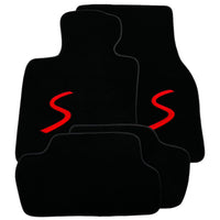 Black Floor Mats for Mini Cooper / One R50 (2001-2007) - AutoWin