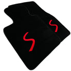 Black Floor Mats for Mini Cooper / One R50 (2001-2007) - AutoWin