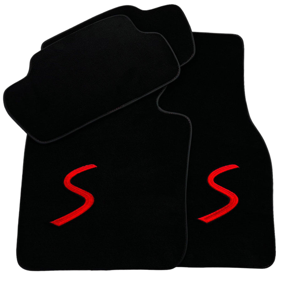 Black Floor Mats for Mini Countryman F60 (2017-2023) - AutoWin