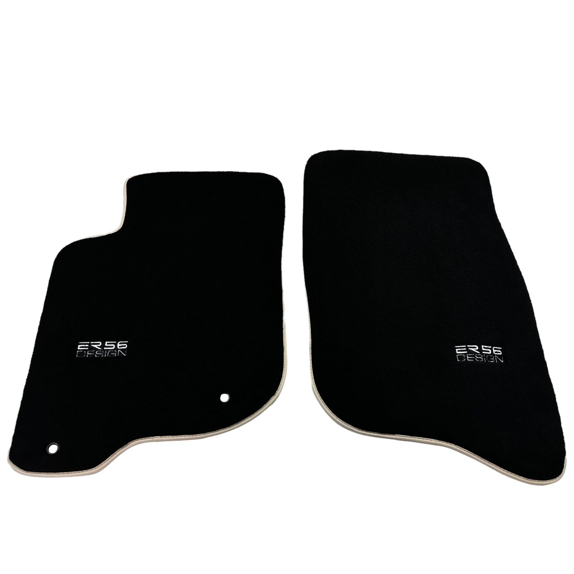 Black Floor Mats For Mitsubishi Pajero Sport (2009-2015) ER56 Design - AutoWin
