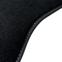 Black Floor Mats for Pontiac FireBird (1993-2002) with Trans Am Logo - AutoWin