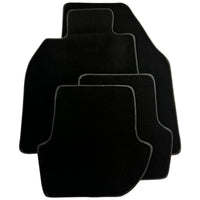 Black Floor Mats for Porsche 911 - 996 (1998-2004) - AutoWin