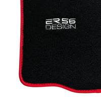 Black Floor Mats for Porsche 911 - 997 (2004-2012) ER56 Design - AutoWin