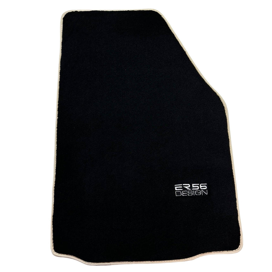 Black Floor Mats for Porsche 911 - 997 (2005-2011) ER56 Design - AutoWin