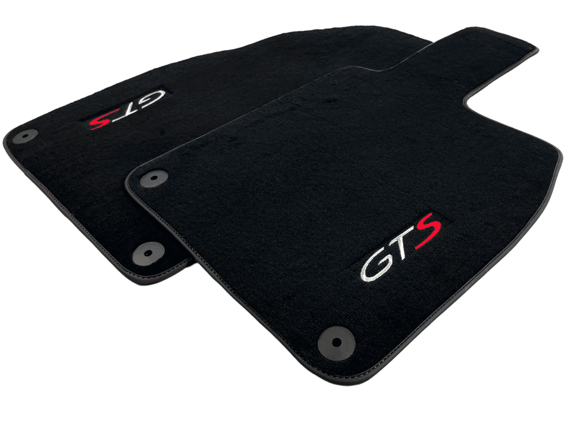 Black Floor Mats for Porsche 981 Boxster (2013-2016) - AutoWin