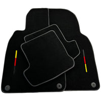 Black Floor Mats for Porsche 991 (2012-2019) - AutoWin