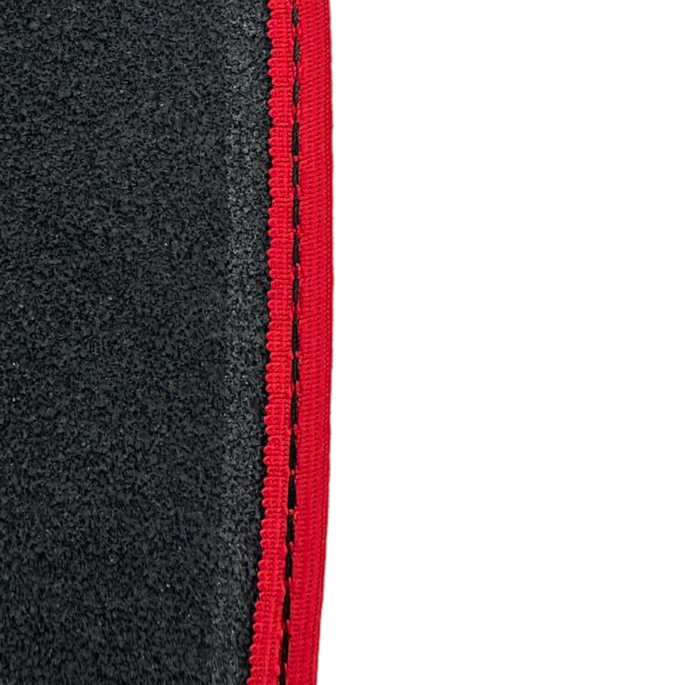 Black Floor Mats for Porsche 991 (2012-2019) with Red Trim - AutoWin