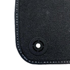 Black Floor Mats for Porsche Cayenne (2003-2010) - AutoWin