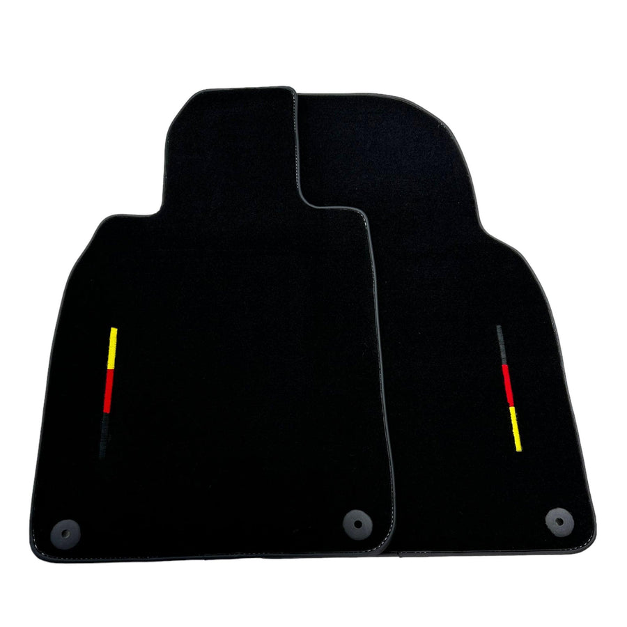 Black Floor Mats for Porsche Panamera (2017-2023) - AutoWin