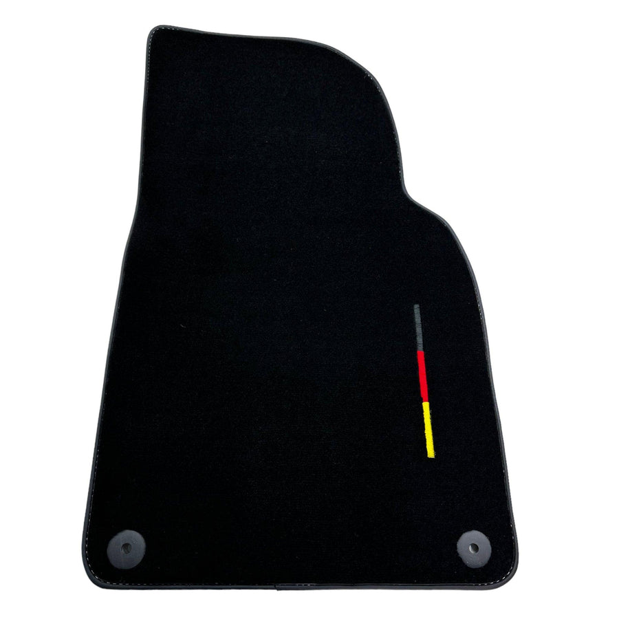 Black Floor Mats for Porsche Taycan (2019-2023) - AutoWin