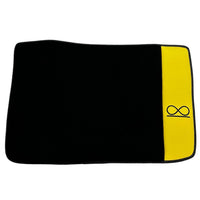 Black Floor Mats For Rolls Royce Black Badge Cullinan Yellow Leather - AutoWin