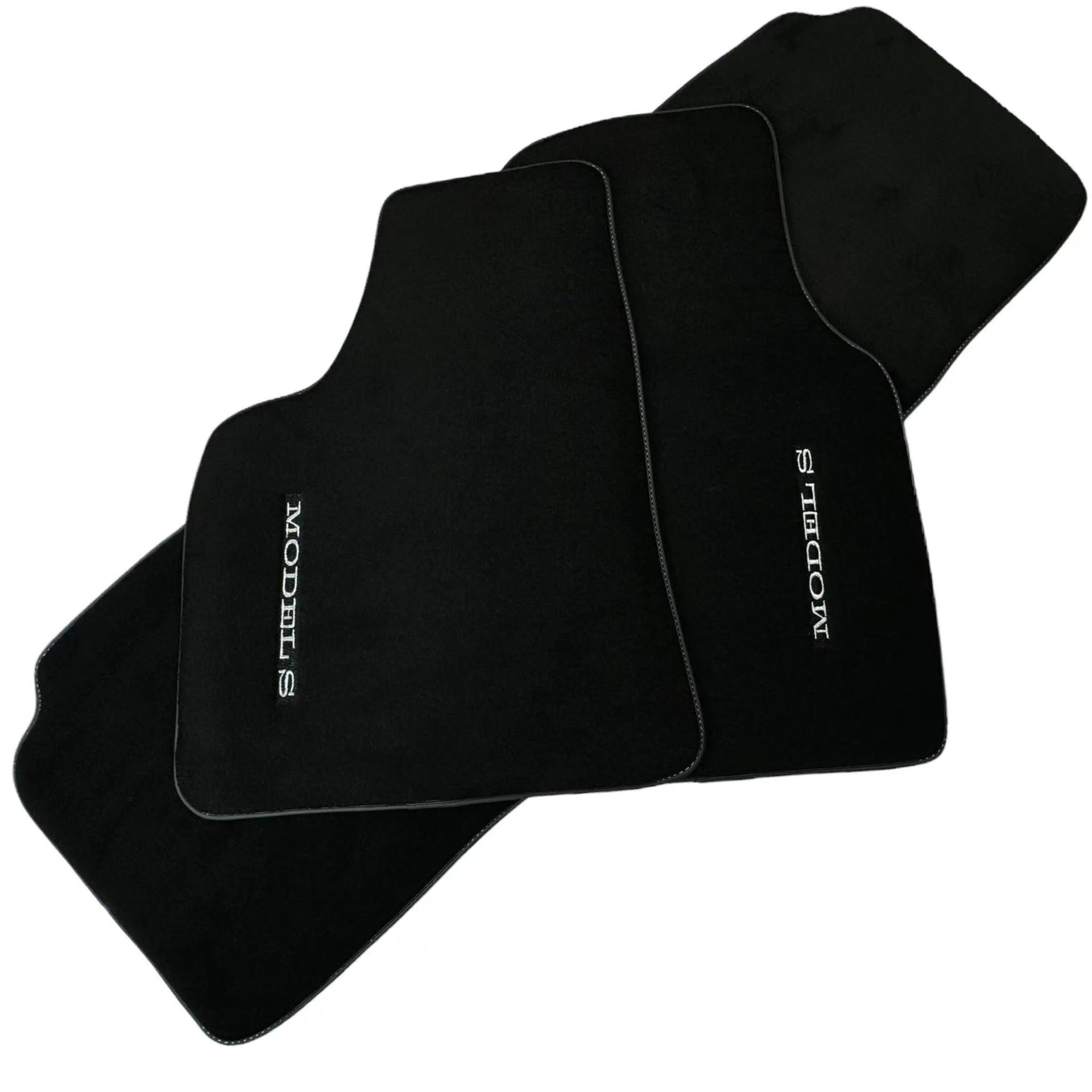 Black Floor Mats For Tesla Model S (2012-2023) - AutoWin
