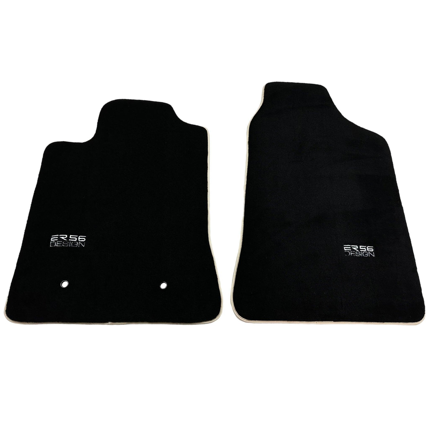 Black Floor Mats For Toyota Corolla E12 (2001-2007) ER56 Design - AutoWin