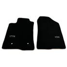 Black Floor Mats For Toyota Corolla Verso (2004-2009) ER56 Design - AutoWin