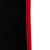 Black Floor Mats For Toyota Land Cruiser 150 (2009-2022) Red Trim | ER56 Design - AutoWin
