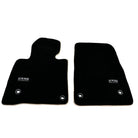 Black Floor Mats For Toyota Land Cruiser 200 (2008-2012) Beige Trim | ER56 Design - AutoWin
