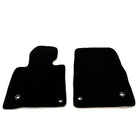 Black Floor Mats For Toyota Land Cruiser 200 (2008-2012) | Beige Trim - AutoWin