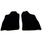 Black Floor Mats For Toyota Land Cruiser 90 (1997-2003) | Beige Trim - AutoWin