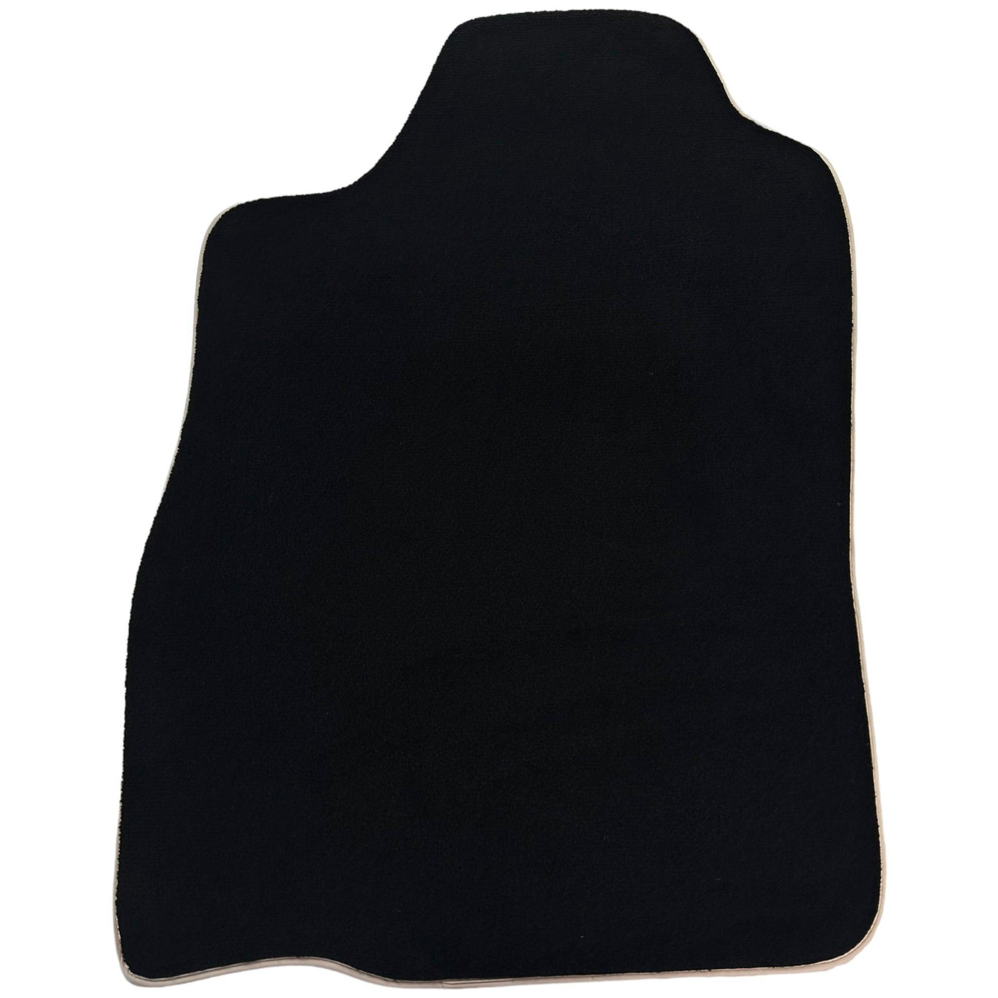 Black Floor Mats For Toyota Land Cruiser 90 (1997-2003) | Beige Trim - AutoWin