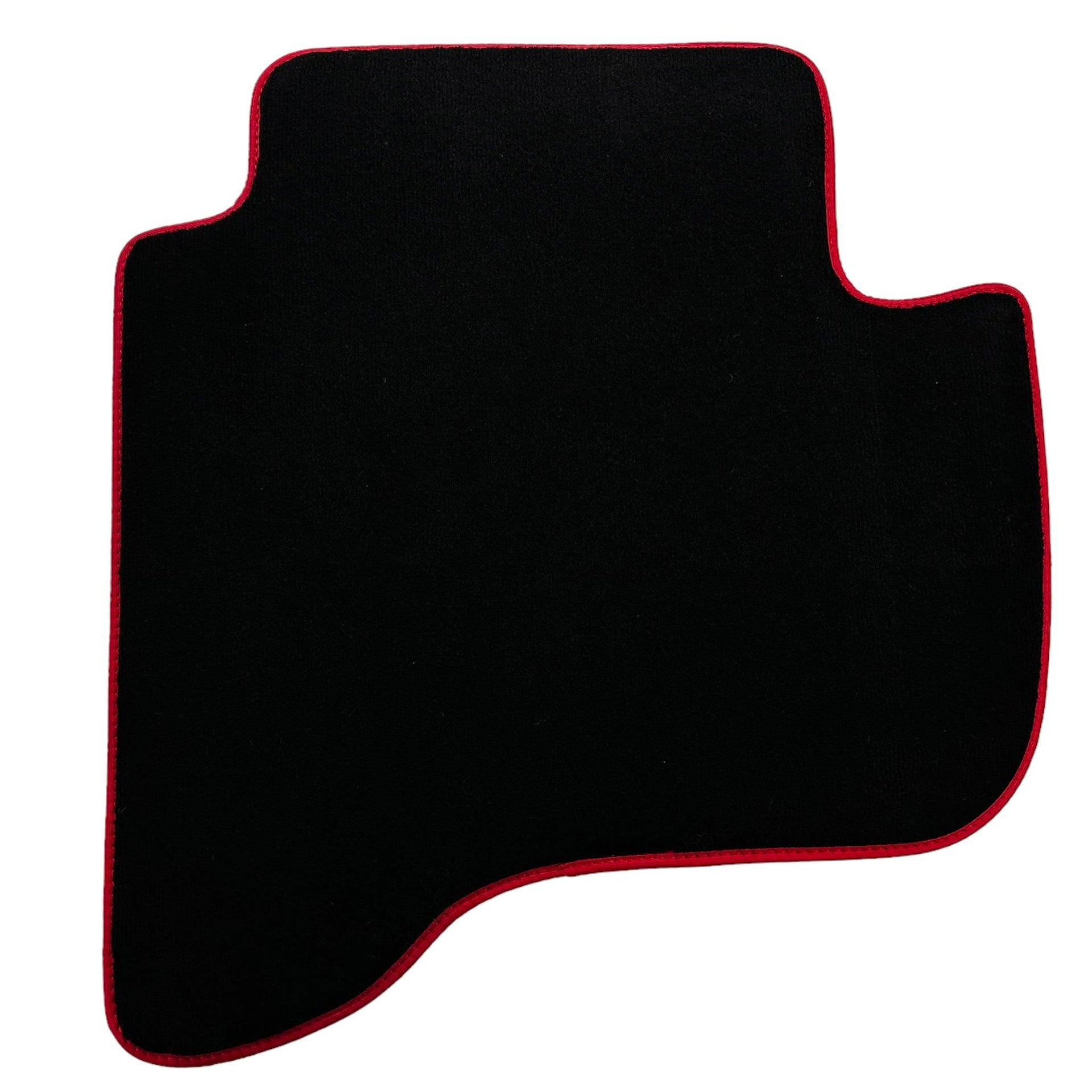 Black Floor Mats For Toyota Land Cruiser 90 (1997-2003) Red Trim | ER56 Design - AutoWin