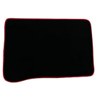 Black Floor Mats for Toyota Prius (2009-2012) with Red Trim - AutoWin