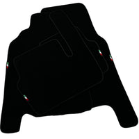 Black Floor Mats Set with Trunk Mat For Ferrari 456 (1992-2003) Italian Edition - AutoWin