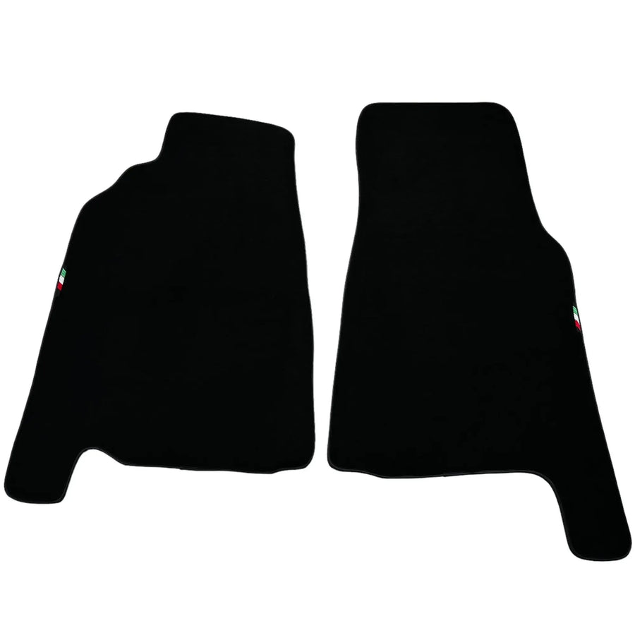 Black Floor Mats Set with Trunk Mat For Ferrari 456 (1992-2003) Italian Edition - AutoWin