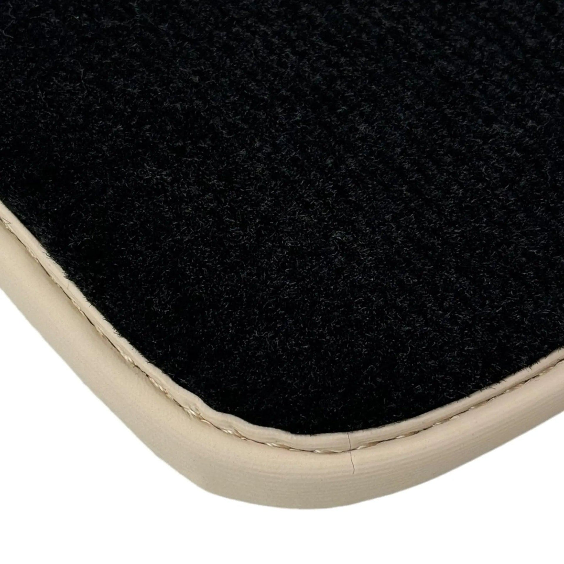 Black Mats For BMW Gran Tourer F46 (2015-2022) 7 Seats | Beige Trim - AutoWin