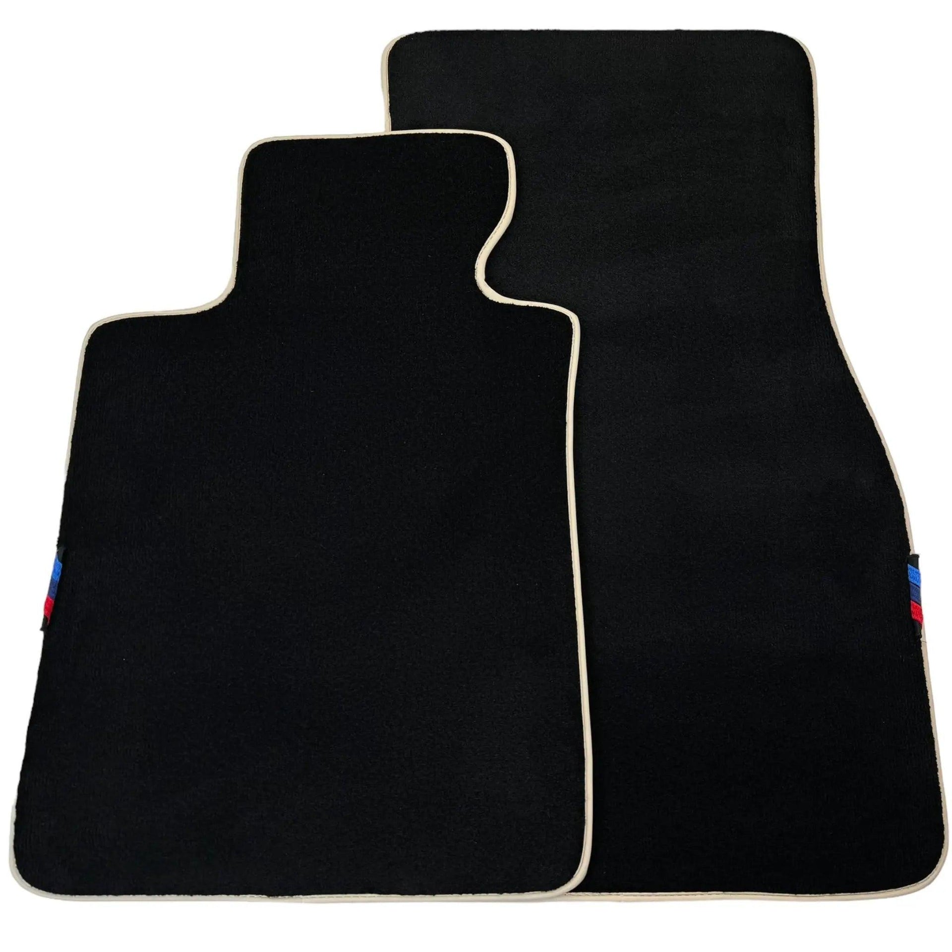 Black Mats For BMW M5 G90 (2023-2026) Sedan | Beige Trim - AutoWin