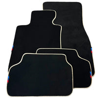 Black Mats For BMW Gran Tourer F46 (2015-2022) 5 Seats | Beige Trim - AutoWin