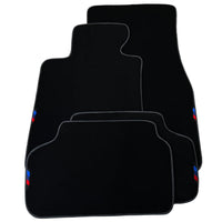 Black Mats For BMW Gran Tourer F46 (2015-2022) 7 Seats | Gray Trim - AutoWin
