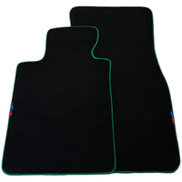 Black Mats For BMW U06 (2022-2026) | Green Trim - AutoWin