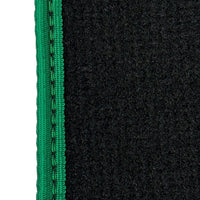 Black Mats For BMW Gran Tourer F46 (2015-2022) 5 Seats | Green Trim - AutoWin
