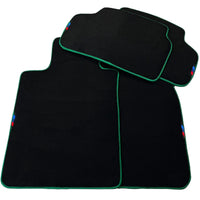 Black Mats For BMW F74 Gran Coupe (2025-2026) | Green Trim - AutoWin