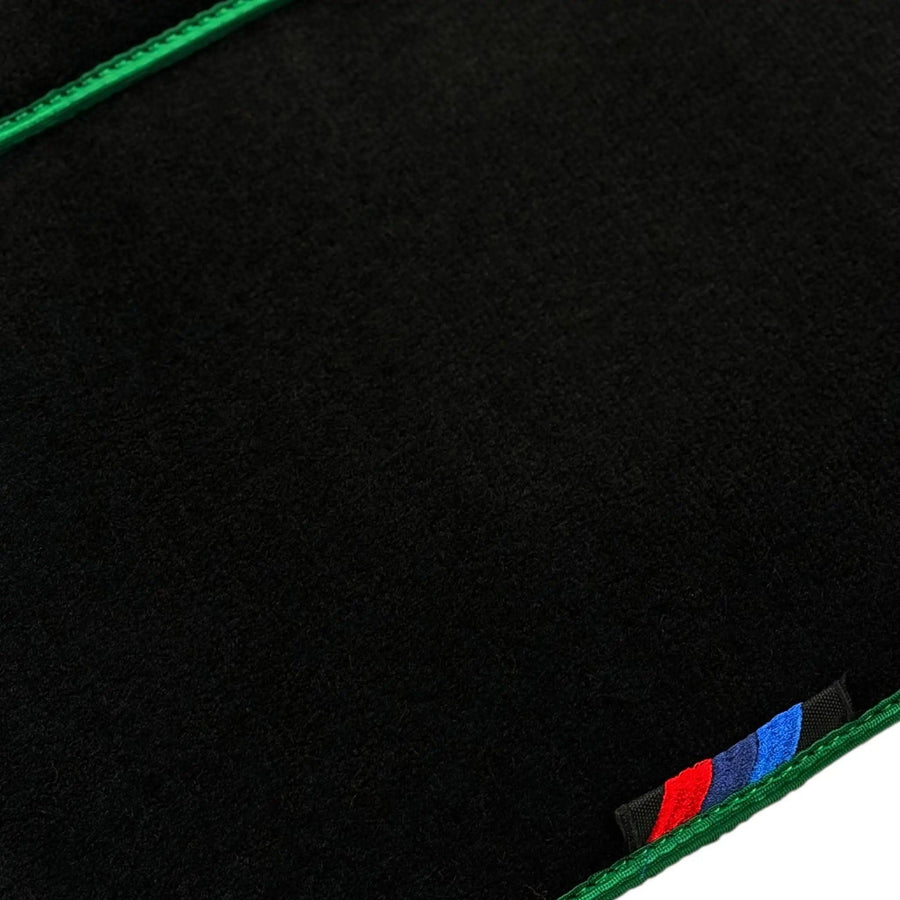 Black Mats For BMW 1 Series F70 | Green Trim - AutoWin