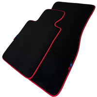 Black Mats For BMW Gran Tourer F46 (2015-2022) 7 Seats | Red Trim - AutoWin