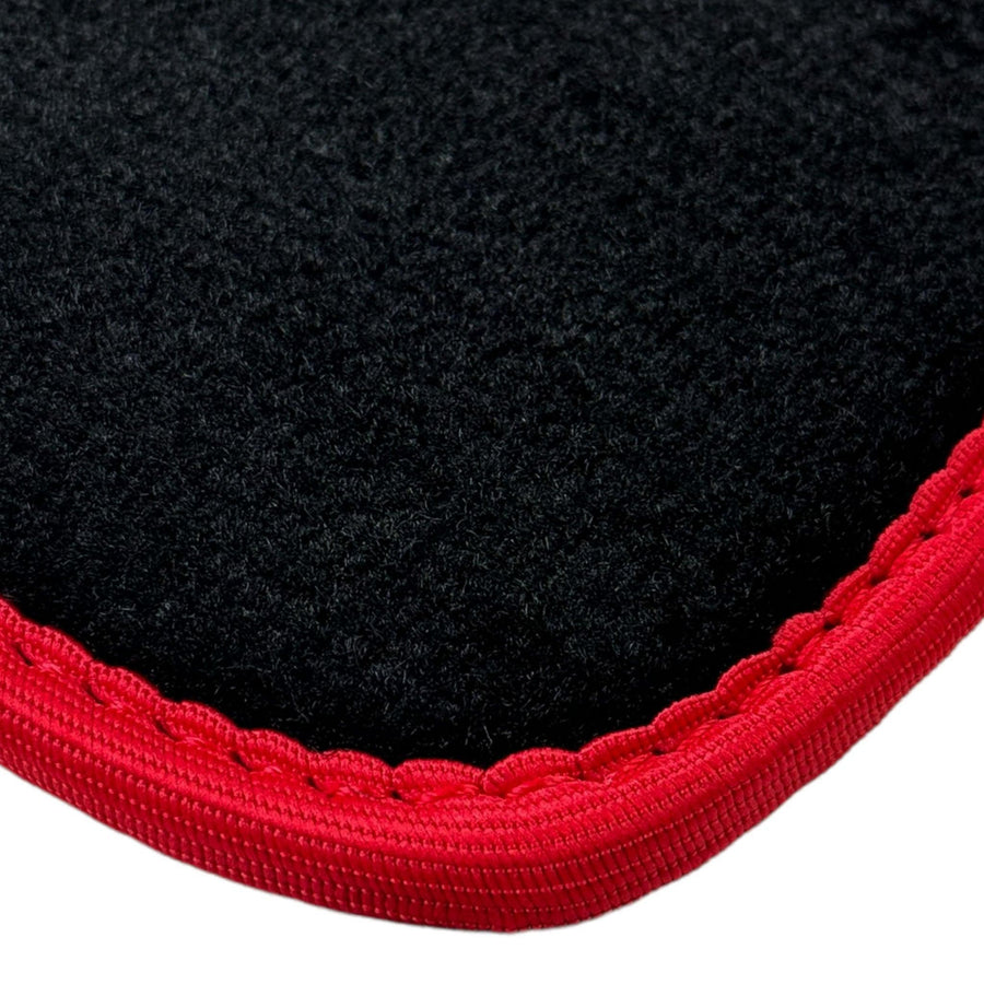 Black Mats For BMW M5 G90 (2023-2026) Sedan | Red Trim - AutoWin