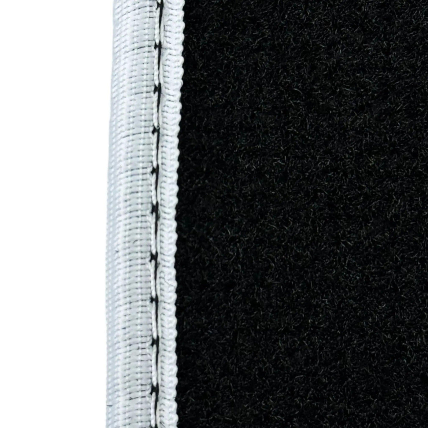 Black Mats For BMW Gran Tourer F46 (2015-2022) 5 Seats | White Trim - AutoWin